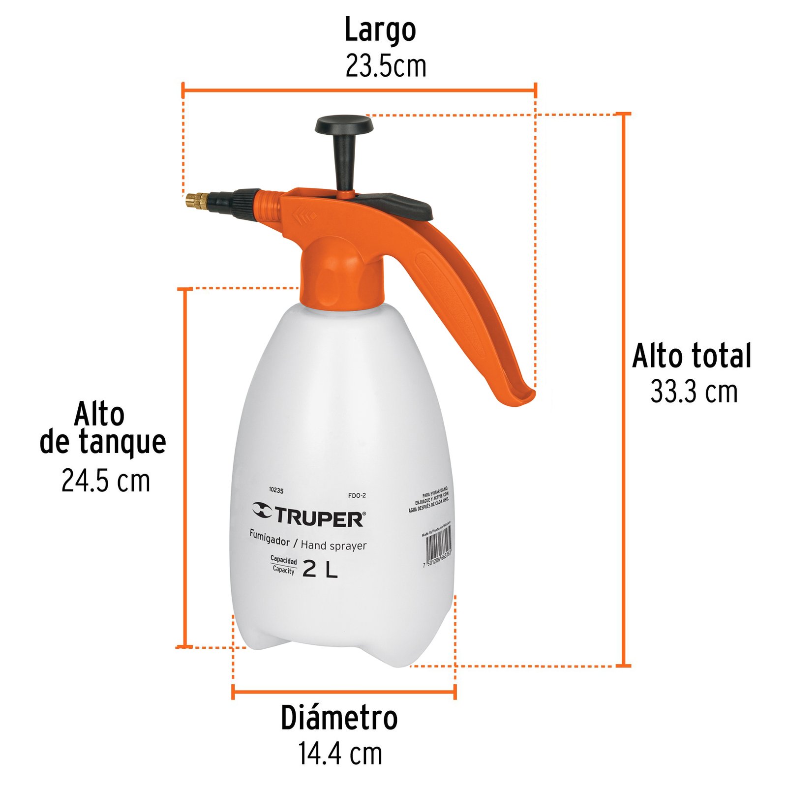 Fumigador doméstico 2L - Image 2