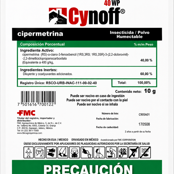 CYNOFF® 40 WP – Insecticida de Alta Eficacia