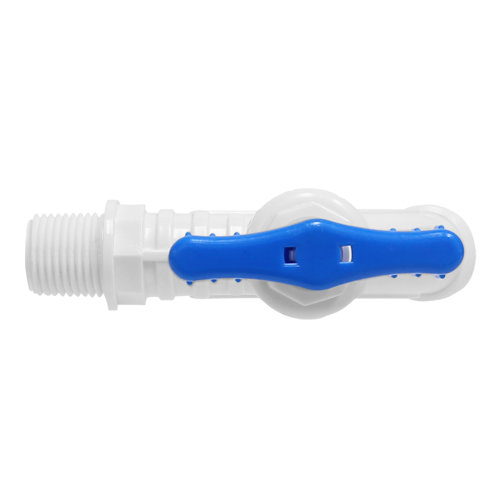 Llave de jardín reforzada de resina acetal, ascendente, roscas de 1/2" x 3/4" - Image 2