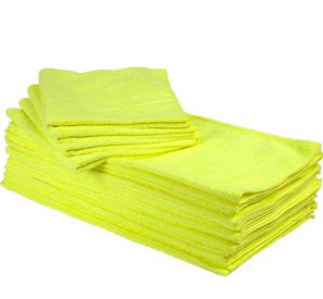 Paño Microfibra Amarillo