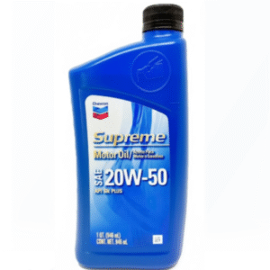 Aceite De Motor Mineral Chevron Supreme 20w50 Api Sn 946ml