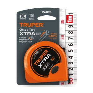 Flexómetro XTRA 5.5 m cinta extra ancha 28 mm, Truper