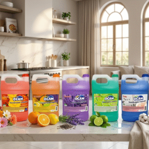 Línea de Desinfectantes OCAM: Frescura y Protección en Cada Galón