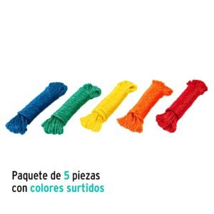 Lazo para tendedero de polietileno de 15 m, KLINTEK