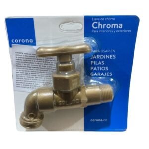 Llave de chorro Chroma Corona 1/2″