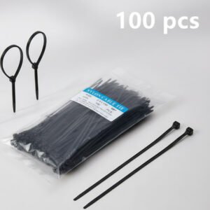 Cinchos Negros 100 unidades 4x250 mm