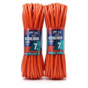 Extensión Eléctrica 7 M Naranja
