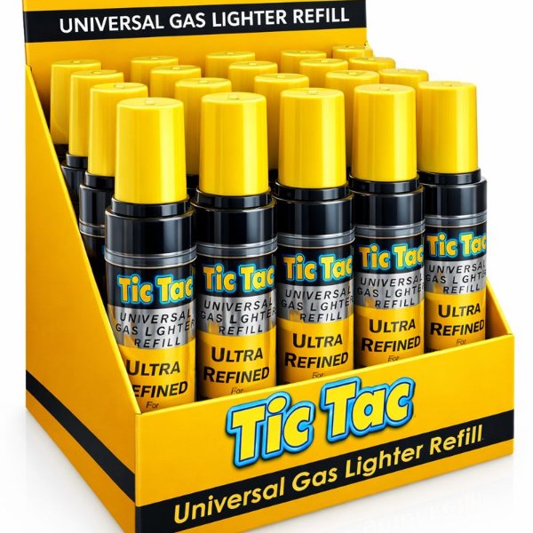 Gas Tic Tac para Encendedores Pequeño