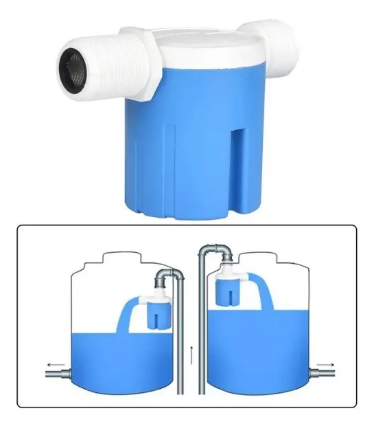 Valvula Control De 1/2 Para Tanques De Agua Aquafina - Image 2