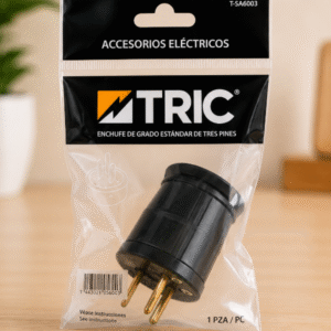 🔌 Enchufe de Grado Estándar de Tres Pines TRC