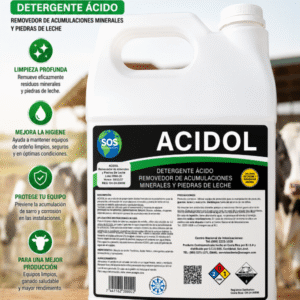 ACIDOL – Detergente Ácido para Equipos de Ordeño 🐄