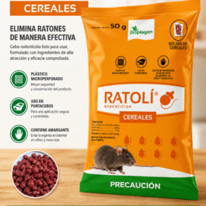 RATOLÍ Cereales – Control efectivo de roedores 🐭