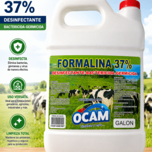 FORMALINA 37% – Desinfectante Bactericida y Germicida 🧴